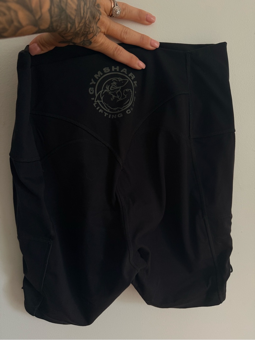 Gymshark Men’s Black Athletic Lifting Shorts